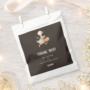 Halloween Goose Kids Birthday Costume Party Favour Bags