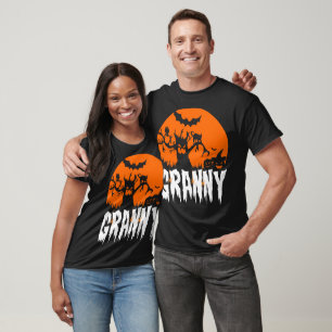 Halloween Granny Scary 31st October Gift T-Shirt