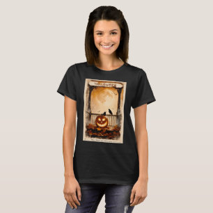Halloween Graphic – 1960s Poster Aesthetic T-Shirt