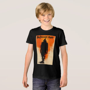 Halloween Graphic – 1960s Poster Vibes Tri-Blend Shirt