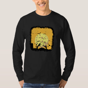 Halloween Grave Zombie Trick Treat Funny Gift Cool T-Shirt