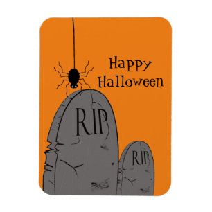 Halloween gravestones flexible magnet
