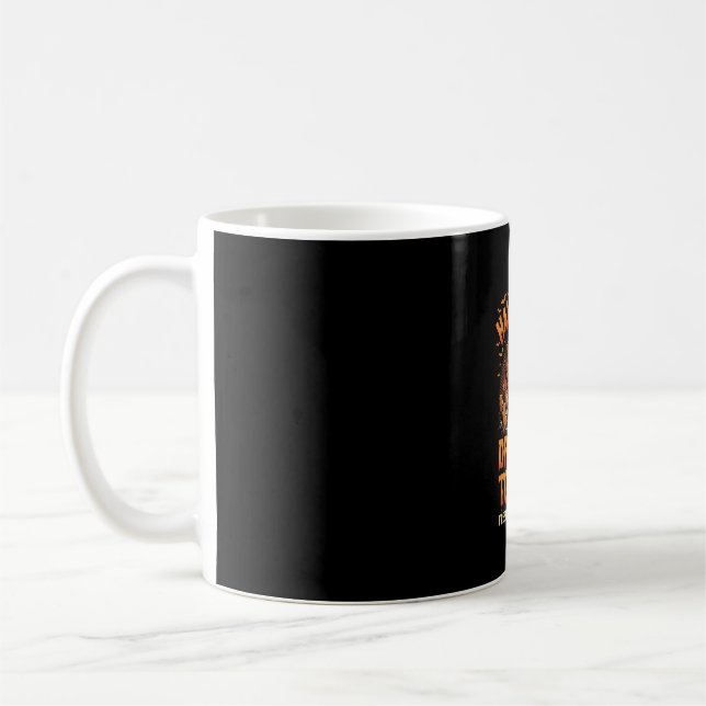 Halloween Graveyard Costume Awakening Coffee Mug (Left)