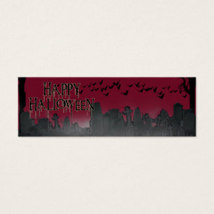 Halloween Graveyard Scene Silhouette