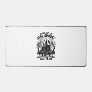 Halloween Graveyard Shirt for Spooky Season Fans_1 Desk Mat