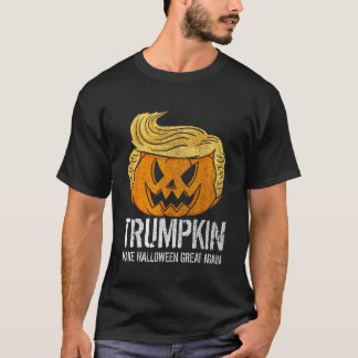 Halloween Great Again Donald Trump Trumpkin Pumpki T-Shirt