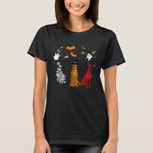 Halloween great dane Dogs Mummy Witch Demon Costu T-Shirt