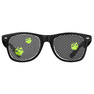 Halloween green aliens scary party funny shades