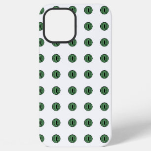 Halloween Green Polka Dot Eyes iPhone 12 Pro Max Case