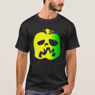 Halloween Green Yellow Pumpkin T-Shirt