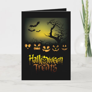 Halloween Greeting Card/Pumpkins Card