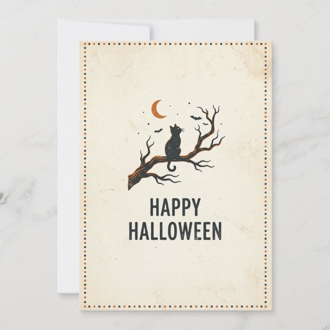 Halloween Greeting Cards (Front)