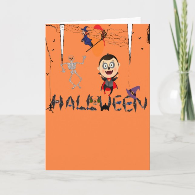 Halloween Greeting/Invite Cards (Front)