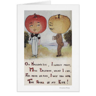 Halloween GreetingApple Heads