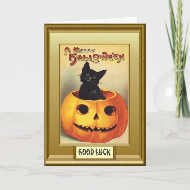 Halloween greetings card (Front)