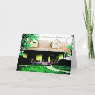 Halloween Greetings Card