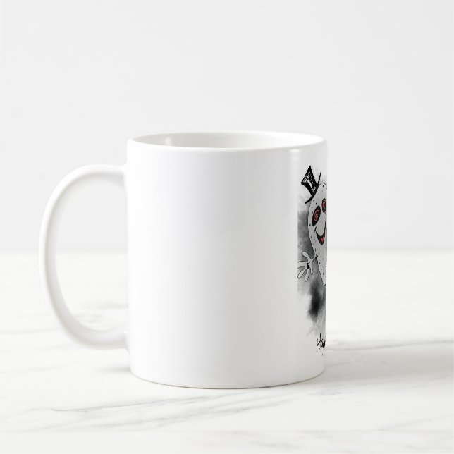 Halloween Greetings Coffee Mug (Left)
