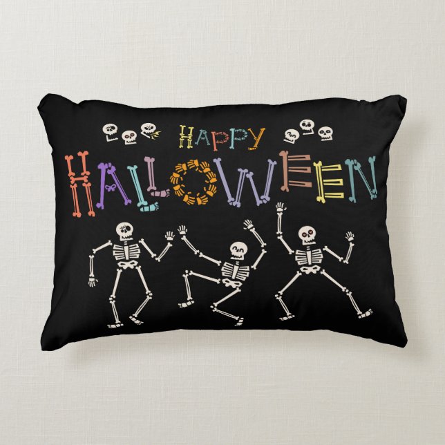 Halloween Greetings Decorative Cushion (Front)