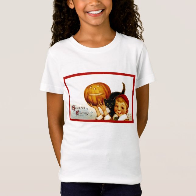 Halloween Greetings T-Shirt (Front)