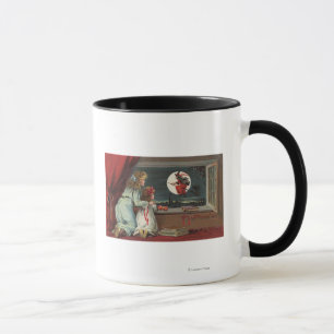 Halloween GreetingWitch from the Window Mug
