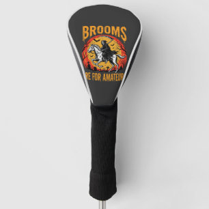 Halloween Grim Reaper Horse Brooms Are for Amateur Golf Head Cover