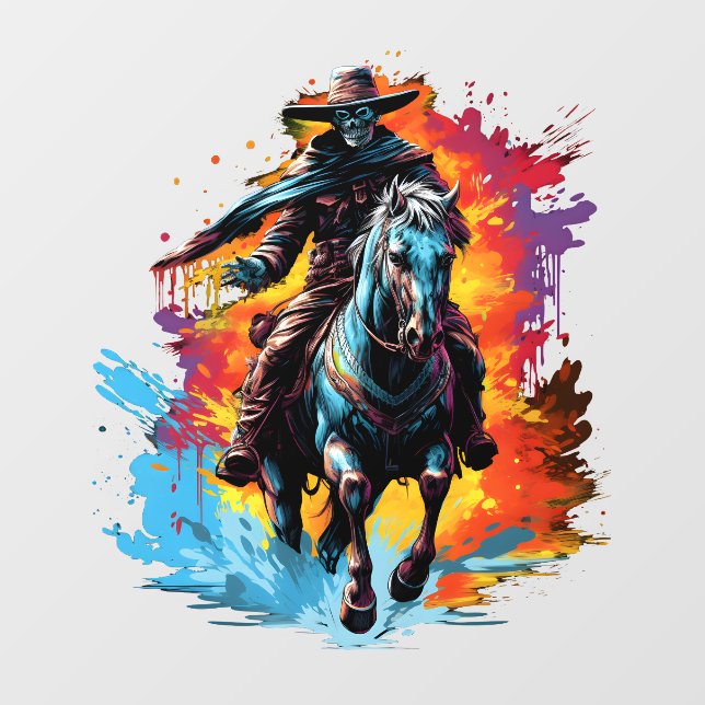 Halloween grim reaper western style (Sheet)