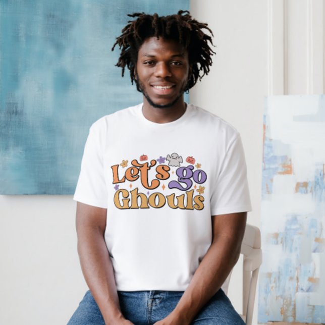 HALLOWEEN GROOVY LETS GO GHOULS T-Shirt (Creator Uploaded)