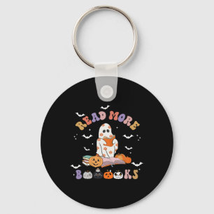 Halloween Groovy Read More Books Cute Boo Ghost Re Key Ring