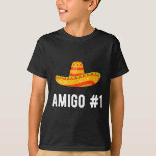 Halloween Group Matching Costume Funny Mexican Ami T-Shirt