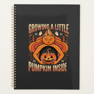 Halloween Growing a Little Pumpkin Inside Pregnanc Planner