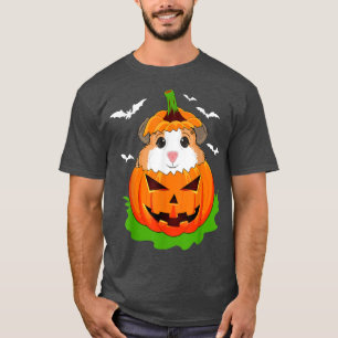 Halloween Guinea Pig Lovers Grunge Pumpkin Boys Gi T-Shirt
