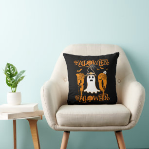HALLOWEEN HALLOWEEN SCARY BOO CUSHION