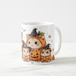 Halloween Hamster Family Mug