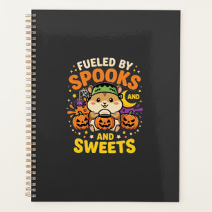 Halloween Hamster Fuelled By Spooks And Sweets_1 Planner