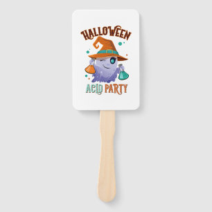 Halloween hand fan