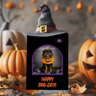 Halloween Happy Birthday Card