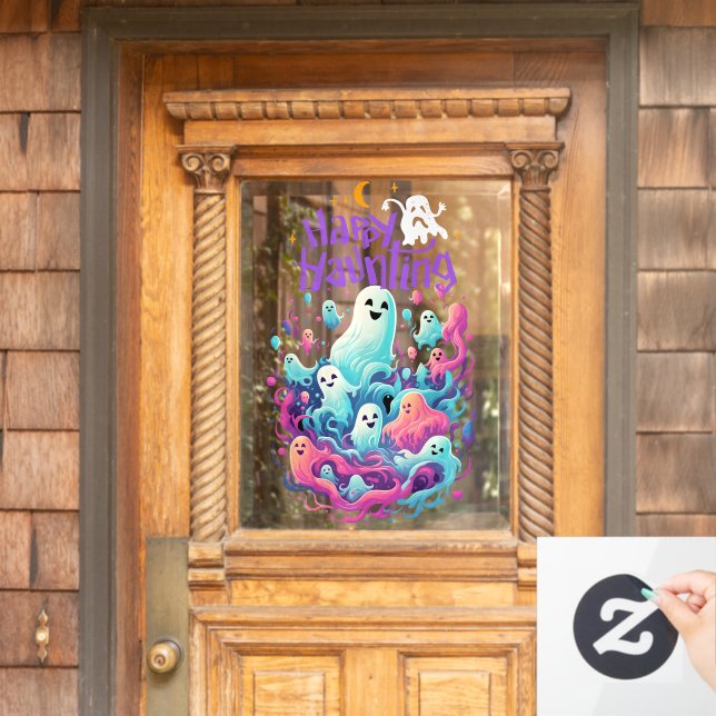 Halloween Happy Ghost  (Home Door)