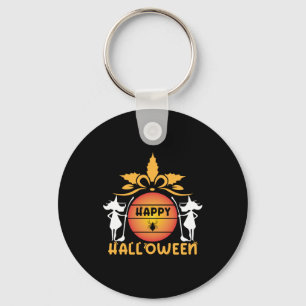Halloween Happy Halloween Birthday Key Ring
