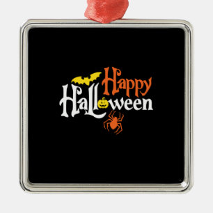 Halloween Happy Halloween Birthday Metal Tree Decoration