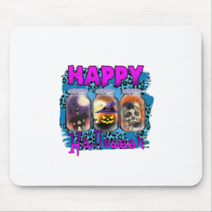 Halloween Happy Halloween Birthday Mouse Pad