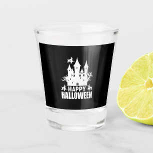 Halloween Happy Halloween Birthday Shot Glass