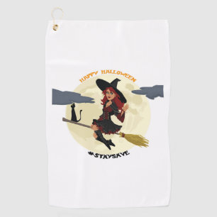 Halloween - Happy Halloween! Golf Towel