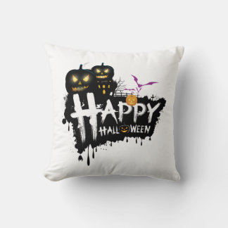 Halloween happy Halloween hello Halloween Pillow