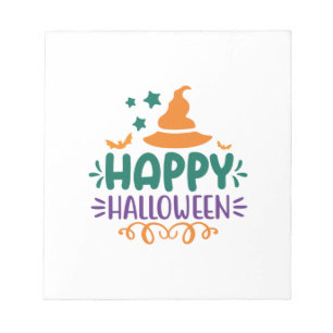 Halloween Happy Halloween Notepad