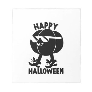 Halloween Happy Halloween Pumpkin Notepad