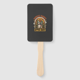 Halloween Harvest After Dark Hand Fan