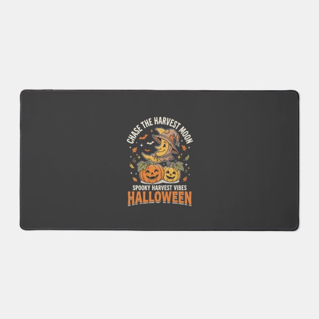 Halloween Harvest Moon Delight Desk Mat (Front)
