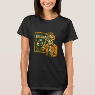 Halloween Haunted 67 Six Seven Meme 1 (14) T-Shirt