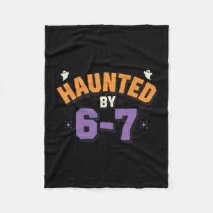 Halloween Haunted 67 Six Seven Meme 1 (15)  Fleece Blanket