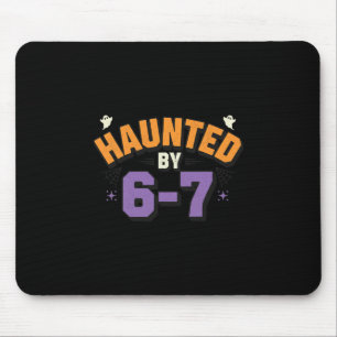 Halloween Haunted 67 Six Seven Meme 1 (15)  Mouse Pad